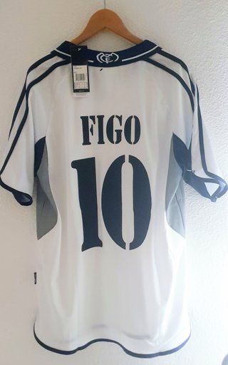 Maglietta Figo Taglia XL calcio vintage retrò