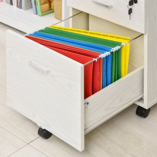 Archivador móvil A4 con ruedas