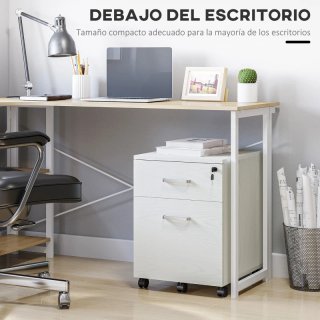 Archivador móvil A4 con ruedas