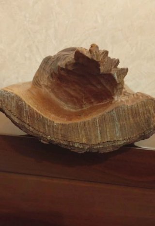 Scultura legno Volto Gesù Cristo