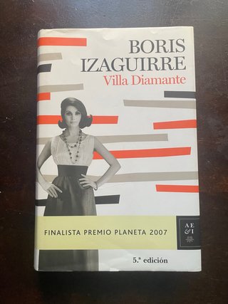 Libro novela Villa Diamante