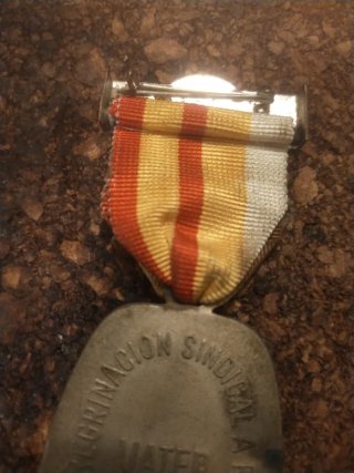 Medalla Sindicato Español España