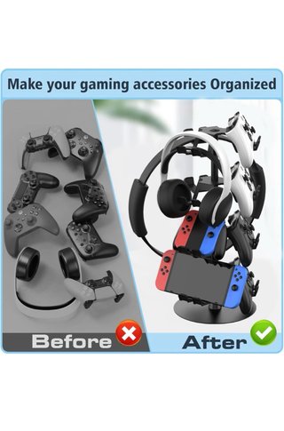 Organizador de mandos y auriculares