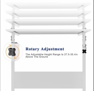 Mesa auxiliar regulable con ruedas | NUEVA