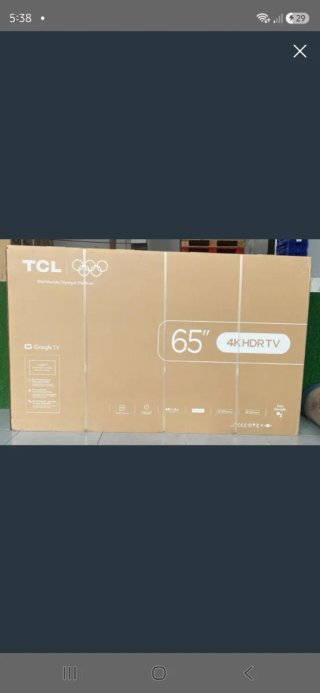 TV TCL 65 4K HDR TV Nuevo Sellado