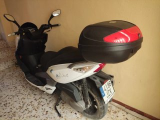 Scooter AEON 125 CC Blanca