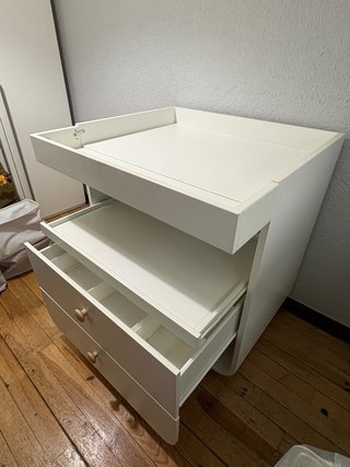 Cambiador Ikea Myllra Blanco