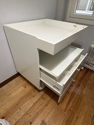 Cambiador Ikea Myllra Blanco