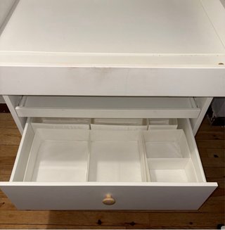 Cambiador Ikea Myllra Blanco