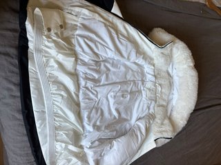 Chaqueta RECCO negra y blanca