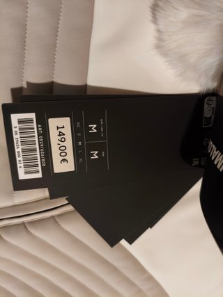 Chaqueta RECCO negra y blanca
