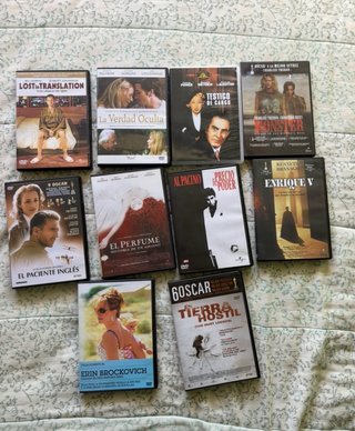 Pack 10 Películas DVD (A 2€ cada una)