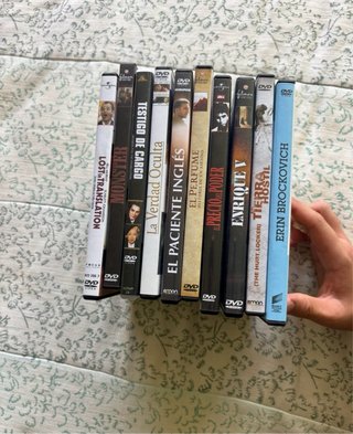 Pack 10 Películas DVD (A 2€ cada una)