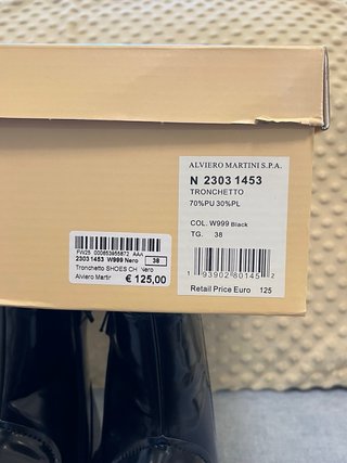 Stivaletti Alviero Martini neri multicolor taglia