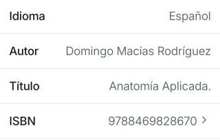 Anatomía aplicada Bachillerato 1
