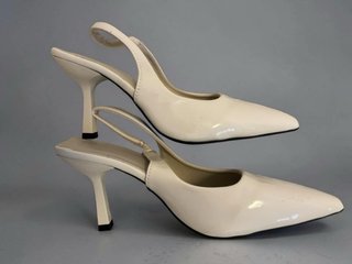 Mules Tacón Slingback Talla 38