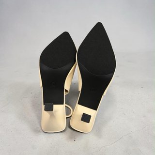 Mules Tacón Slingback Talla 38