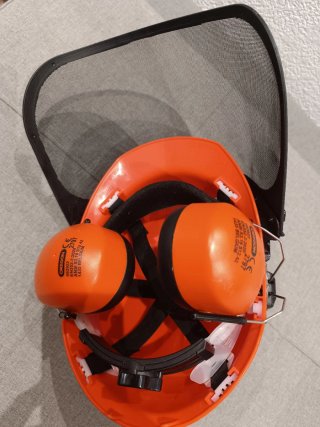 Casco Oregon Yukon Motosierra Protección auditiva