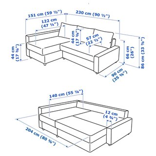 Sofá Cama Ikea 3 Plazas