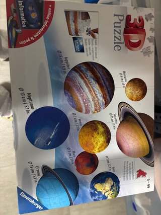 Puzzle 3D Ravensburger Planetas