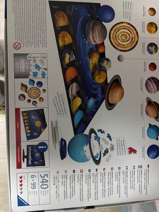 Puzzle 3D Ravensburger Planetas