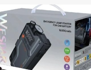 Arrancador Coche Jump Starter 16000mAh Wesdar
