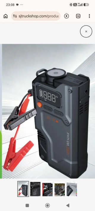 Arrancador Coche Jump Starter 16000mAh Wesdar