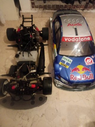 Coche RC Carson 1/5 Gasolina.Cambio