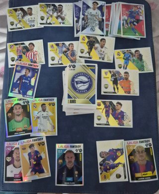 Lote 317 Cromos Liga Fantasy 2026/27