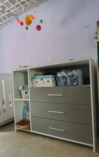 Mueble cambiador bebé
