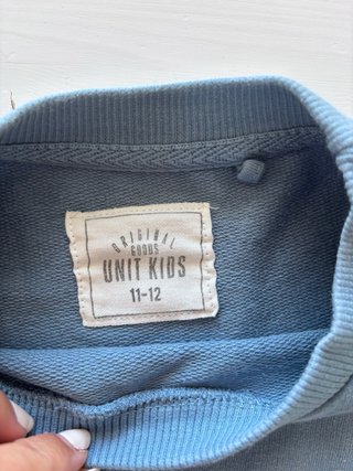 Sudadera azul niña surf