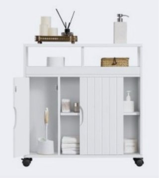 Mueble auxiliar baño con ruedas