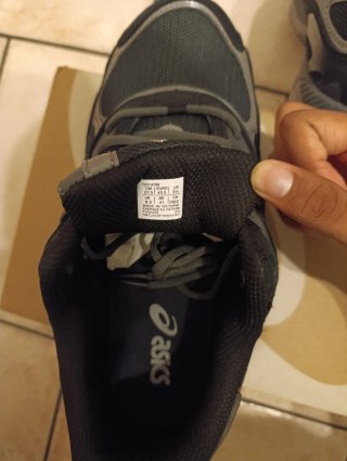 Scarpe Asics uomo nere e grigie