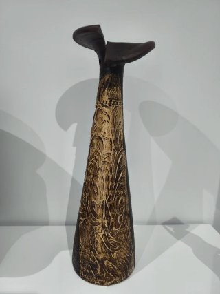 Jarrón Decorativo Cerámica Terracota