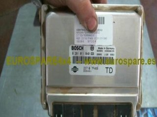 Centralita nissan 23710 7f469 0281011 040 terrano
