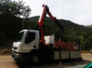 Chófer con experiencia para camión pluma