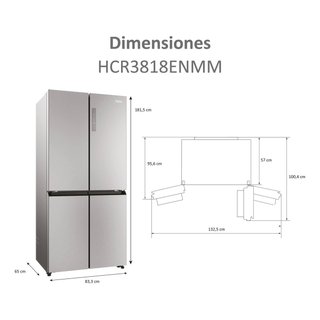 Frigorífico Haier Cube 83 Series 3 HCR3818ENMM