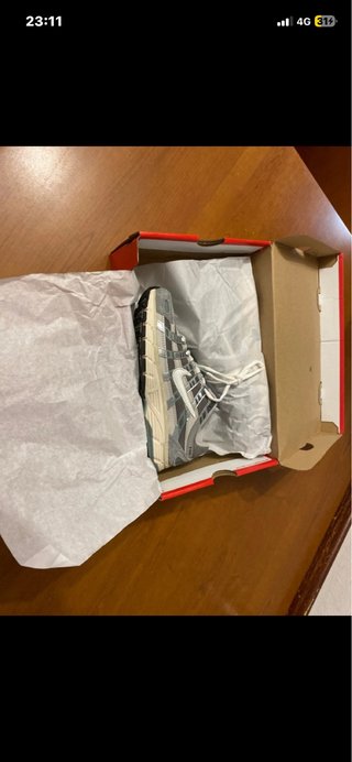 Nike P6000 Grigie/Bianche Tg 37.5 Nuove