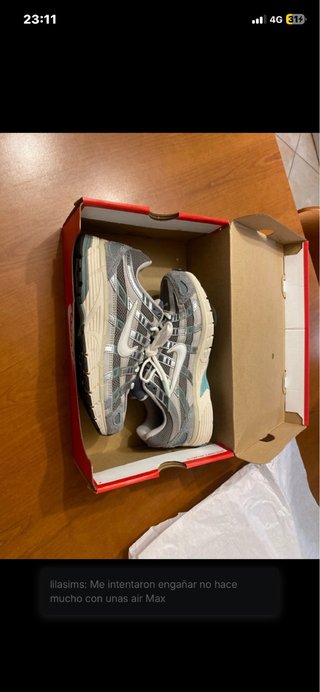 Nike P6000 Grigie/Bianche Tg 37.5 Nuove