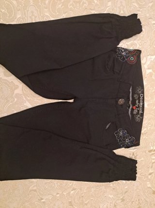 Pantalón Desigual Talla S Negro