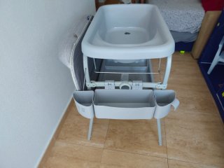 Bañera cambiador bebé