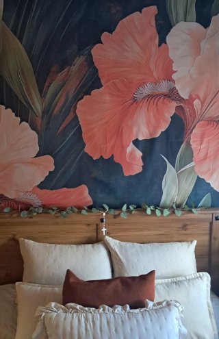 Tapiz de pared estilo Botánico
