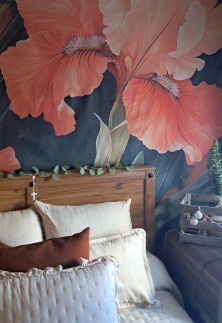 Tapiz de pared estilo Botánico
