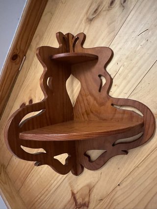 Estantería Rinconera Madera Artesanal