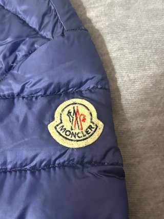 Piumino Moncler Blu