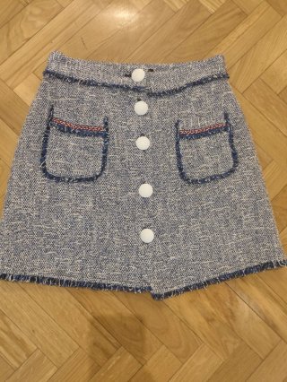 Falda Zara Tweed Talla M