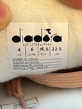 Scarpe Diadora donna rosa/viola taglia 36.5