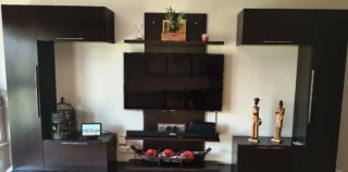 Mueble TV modular wengue
