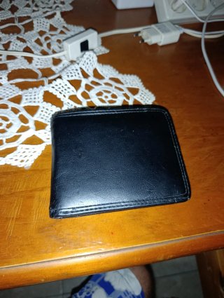Cartera de hombre negra
