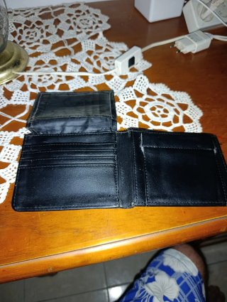 Cartera de hombre negra
